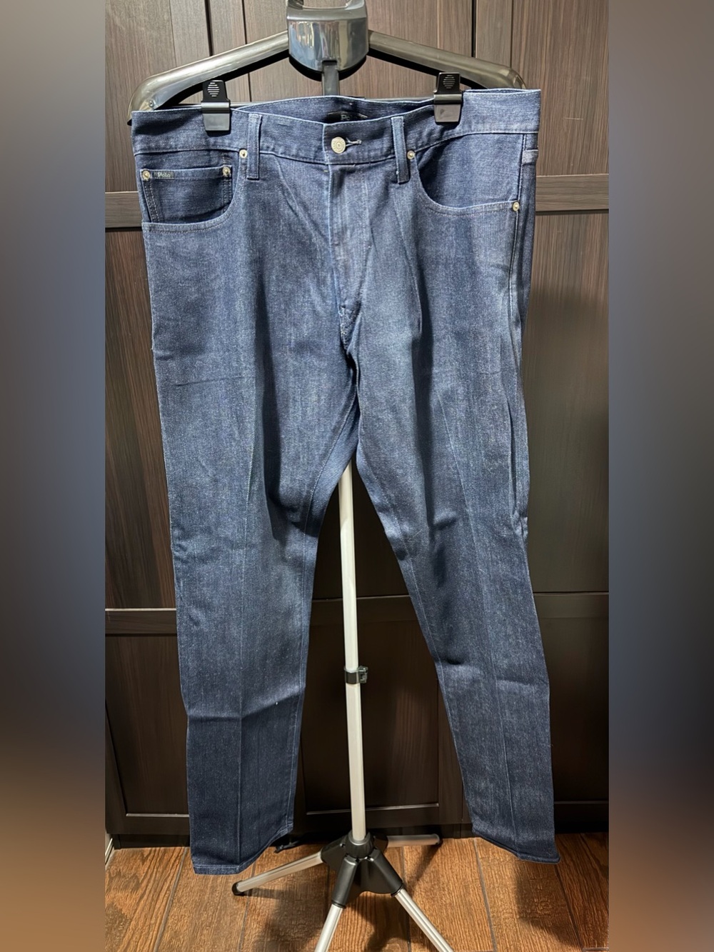 Ralph Lauren Slim Straight Jeans in Dark Blue